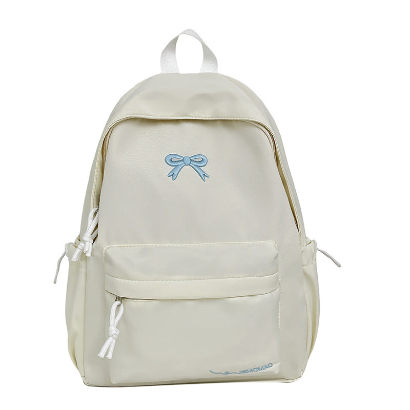 Chic Bow-Accent Backpack Stornfield