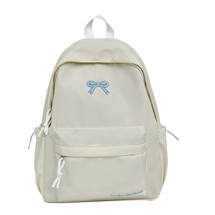 Chic Bow-Accent Backpack Stornfield