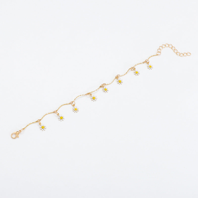 Floral Charm Anklet Stornfield
