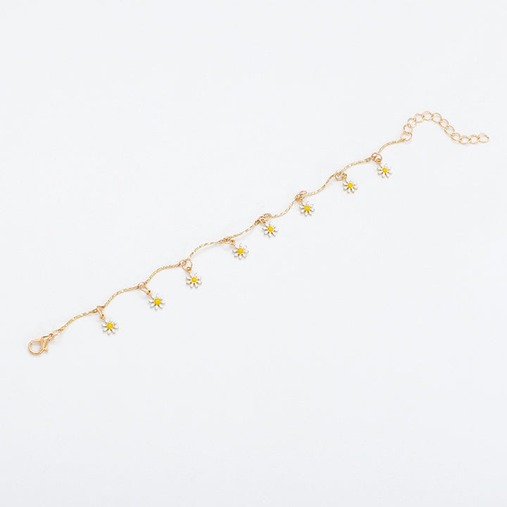 Floral Charm Anklet Stornfield
