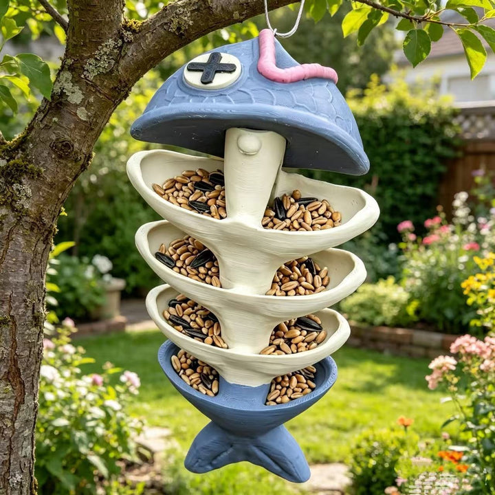 Creative Fish-Shaped Bird Feeder Stornfield