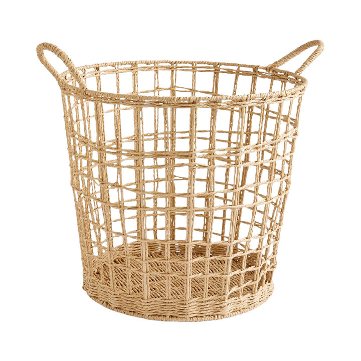 Stylish storage basket made of natural material Stornfield