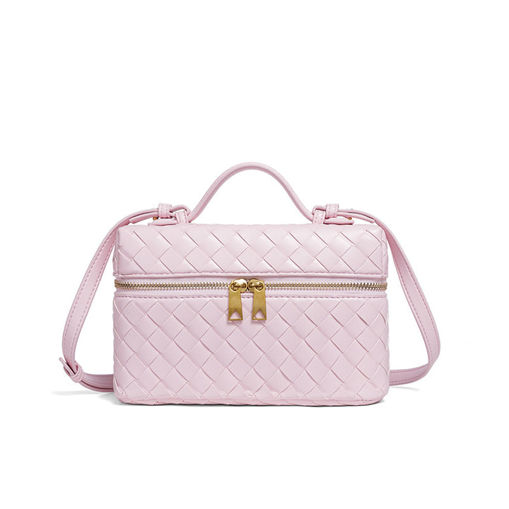 Structured Woven Satchel Bag Stornfield