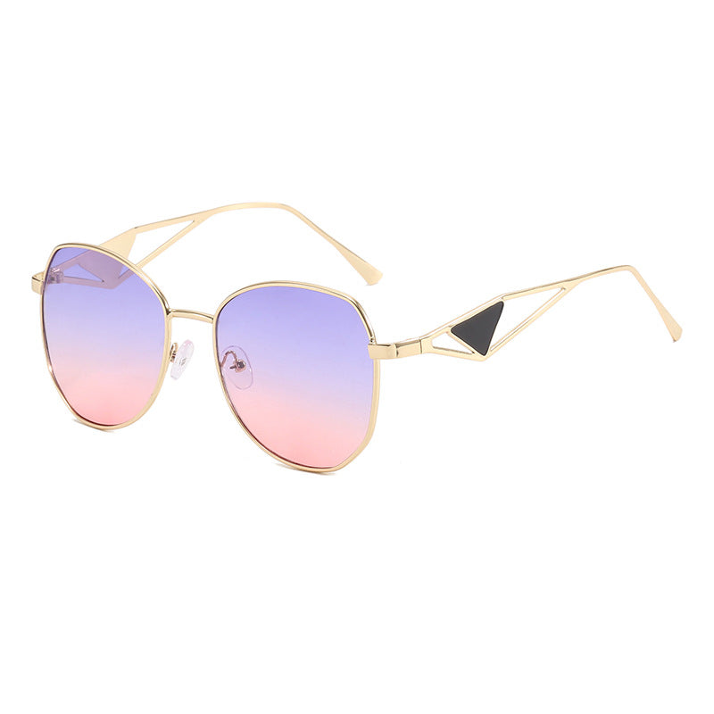 Women's fashionable geometric sunglasses with unique frame Stornfield
