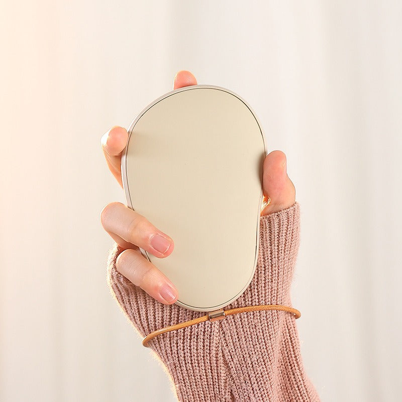 Portable cosmetic mirror with integrated LED light Stornfield