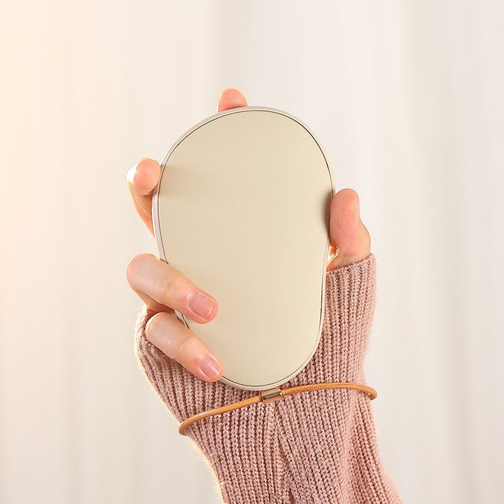 Portable cosmetic mirror with integrated LED light Stornfield