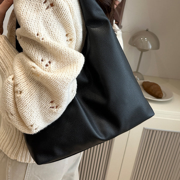 Modern Minimalist Leather Tote Bag