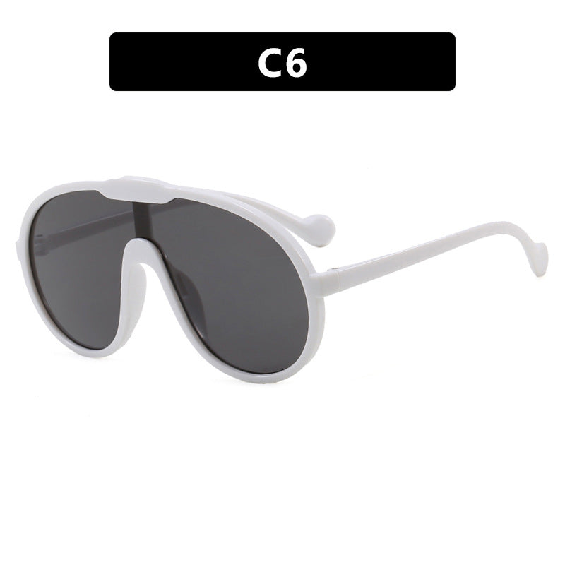 Ladies fashionable sports sunglasses in unique design with UV protection and flexible temples Stornfield