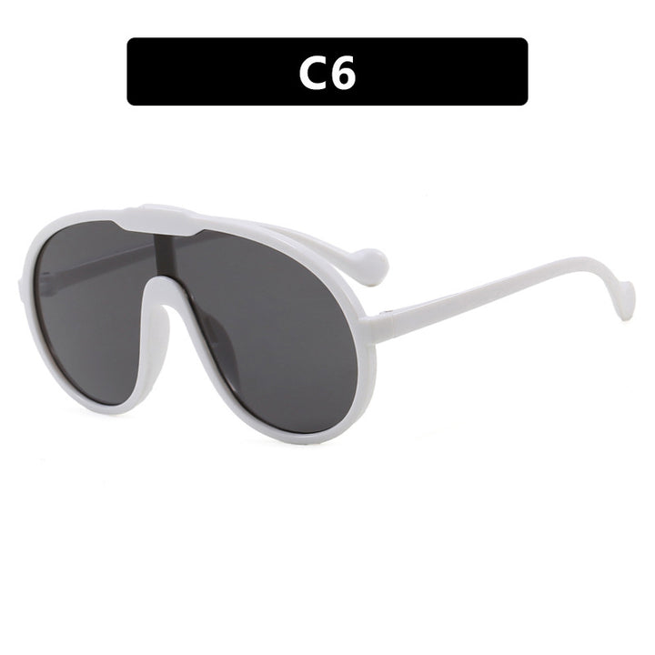 Ladies fashionable sports sunglasses in unique design with UV protection and flexible temples Stornfield