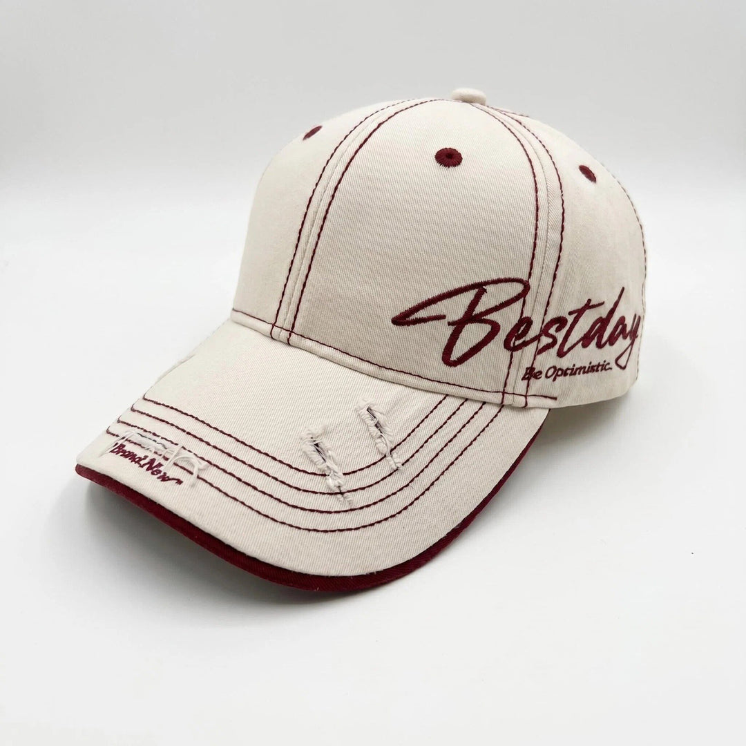Men's Distressed Casual Cotton Baseball Cap Stornfield