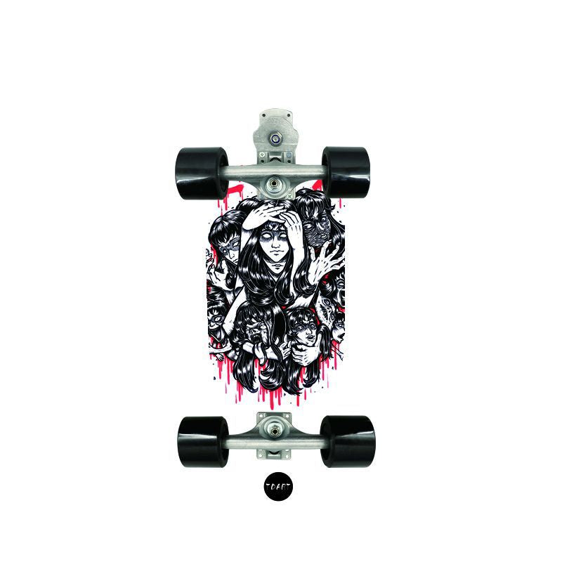 Retro-Inspired Mini Cruiser Skateboard Stornfield