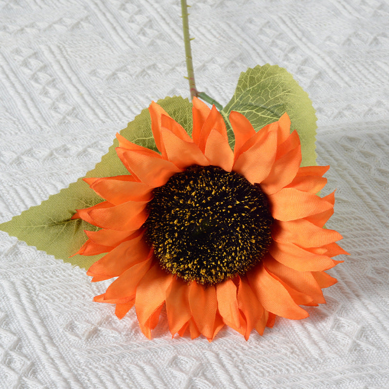 Decorative Fabric Sunflower Stem