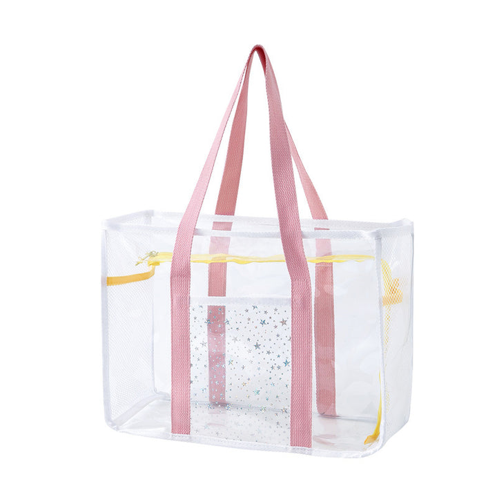 Transparent Mesh Shopping Tote Stornfield
