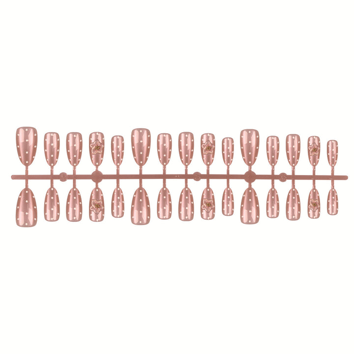 DIY Press-On Nail Tips Set with Glue and File