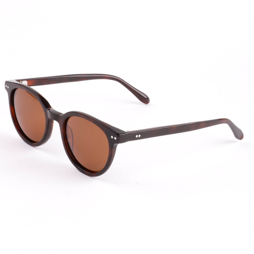 Women's fashionable sunglasses with an elegant, transparent frame and high-grade UV protection Stornfield