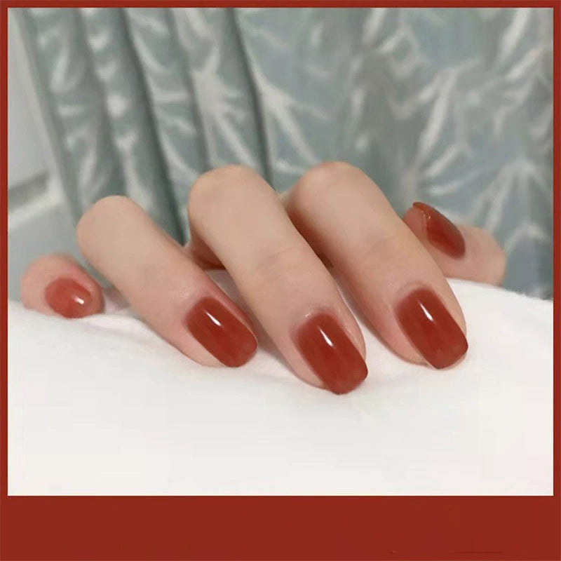 Glossy Long Nail Set Stornfield