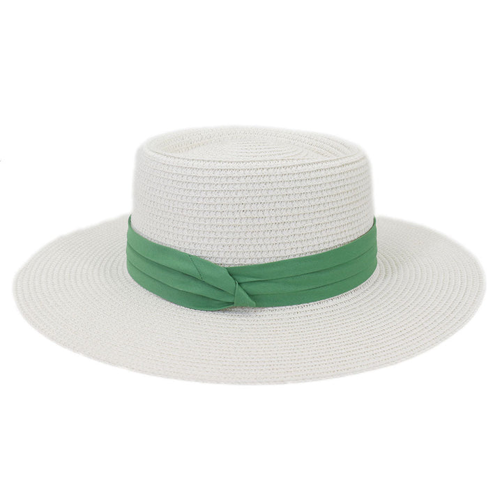Breathable Sun Straw Boater Hat | Stornfield