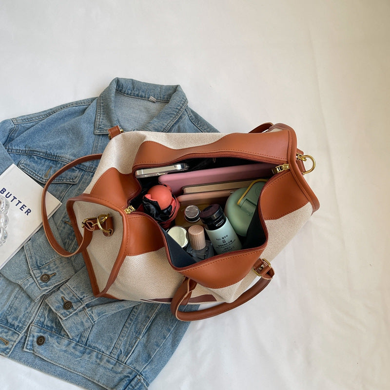 Stylish Canvas Overnight Duffel