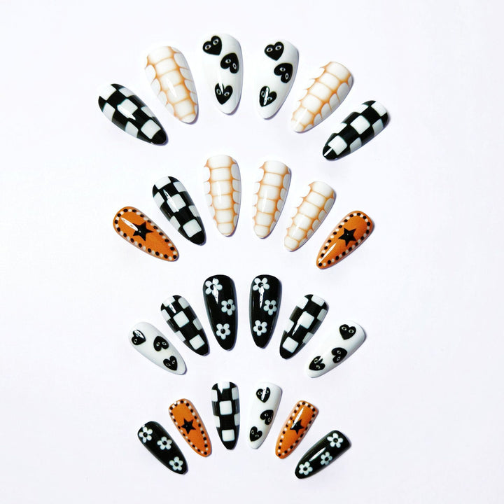 Creative Nail Art with Geometric Designs Stornfield