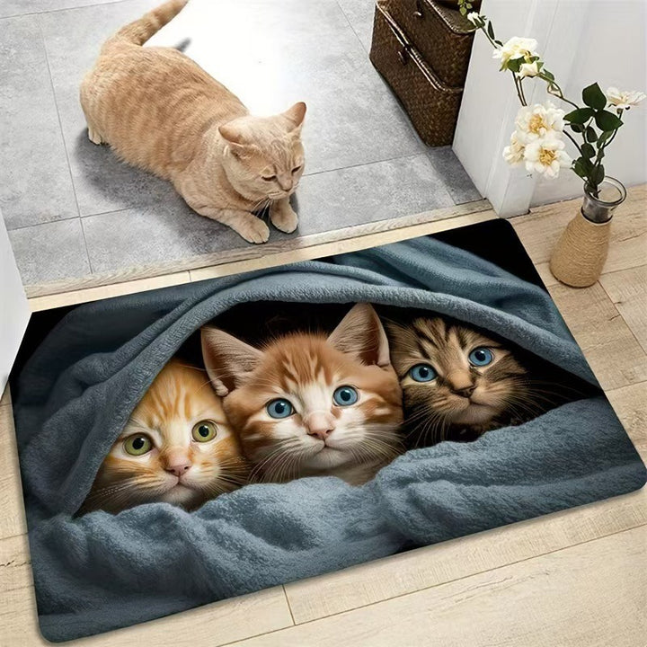 Personalized Pet-Themed Welcome Mat