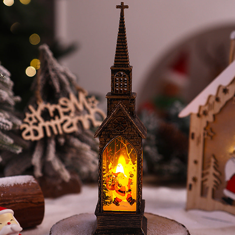 Illuminated Christmas Church Decoration Stornfield