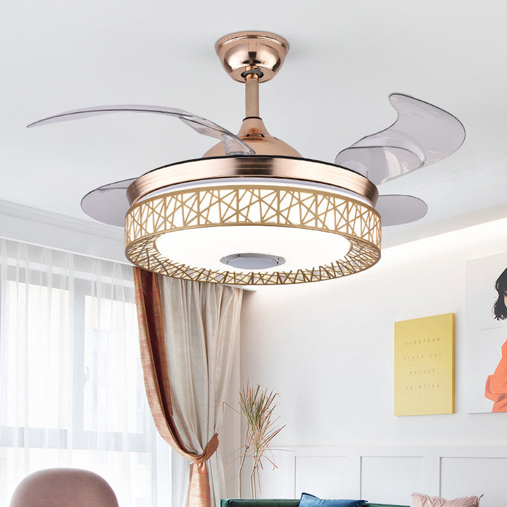 Contemporary Ceiling Fan Light Fixture