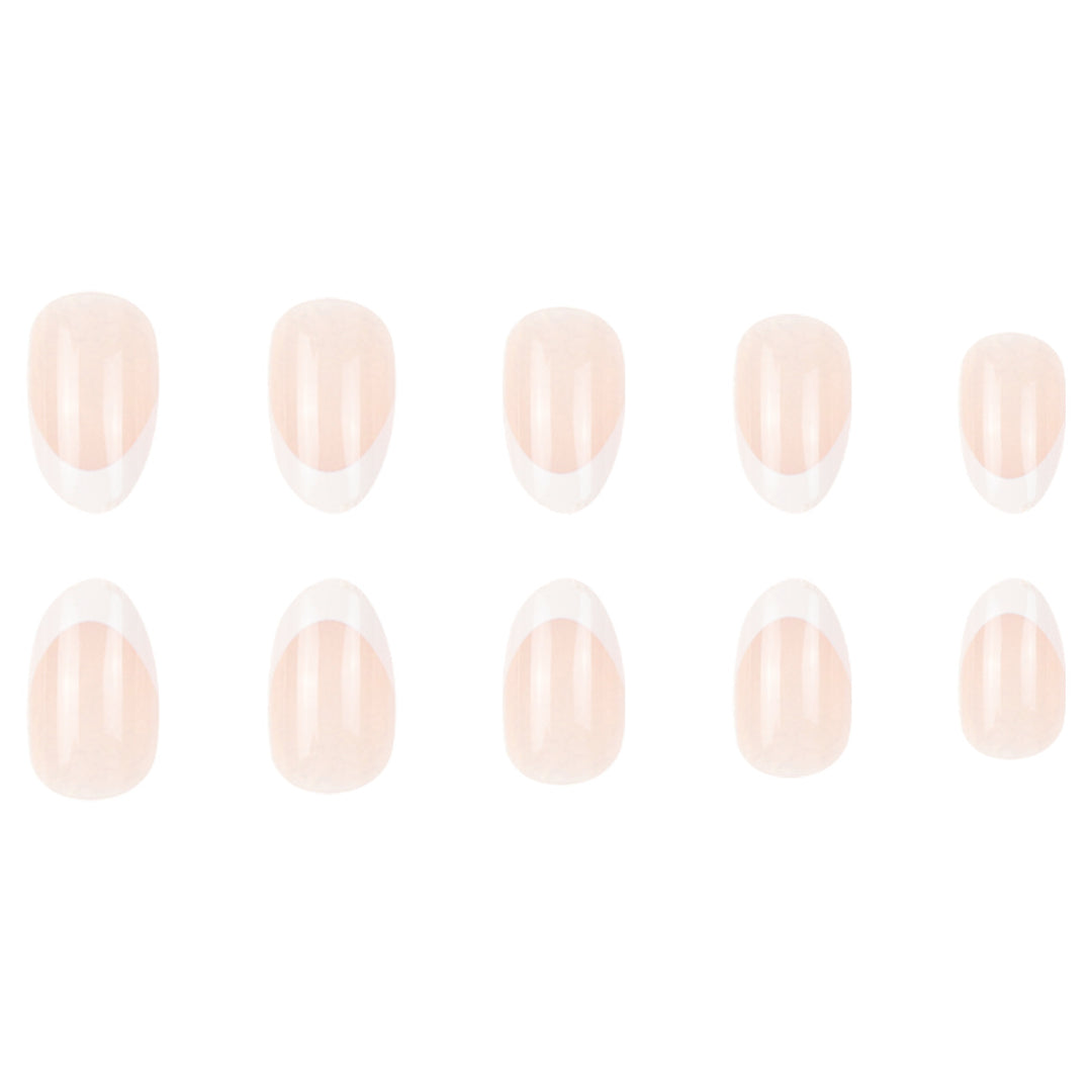 Elegant French Tip Press-On Nails Stornfield 1789085234