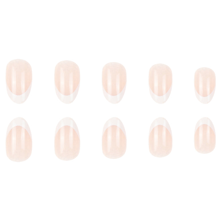Elegant French Tip Press-On Nails Stornfield 1789085234
