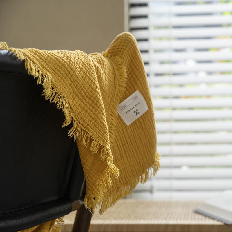 Women's cozy waffle textured blanket Stornfield