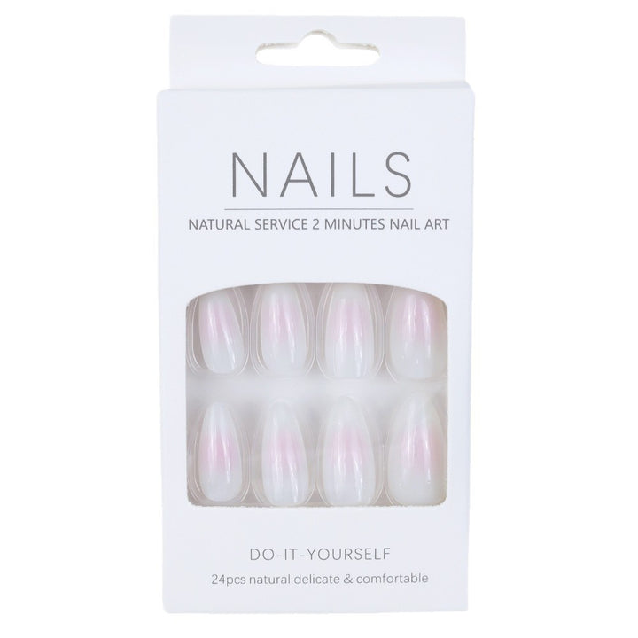 Artificial nails with elegant shine and soft gradient Stornfield