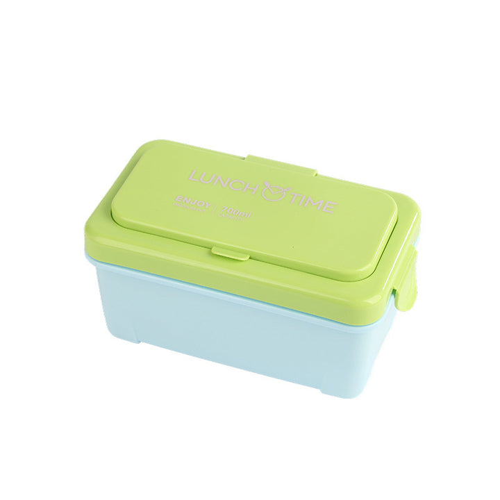 Multi-Compartment Eco-Friendly Lunch Box with Leak-Resistant Design
