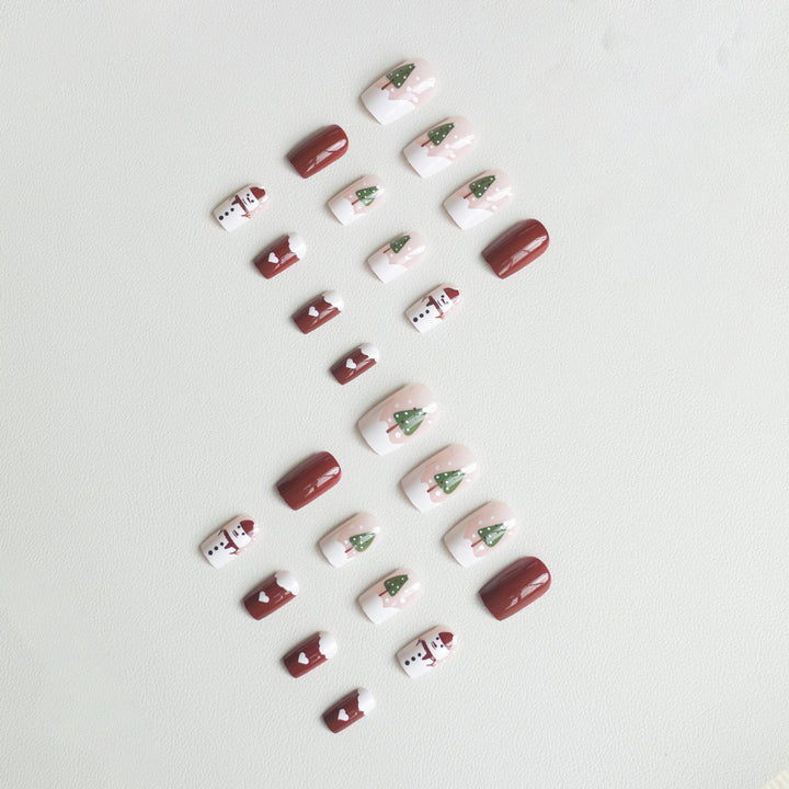 Creative Holiday-Themed Nail Art