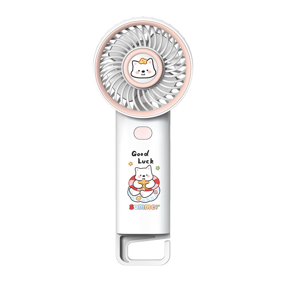 women's portable mini fan with cute cat design Stornfield