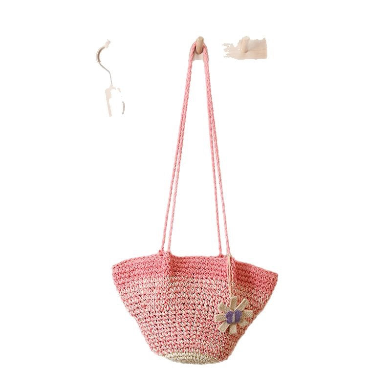Fashionable and Handcrafted Handbag with Floral Accent Stornfield