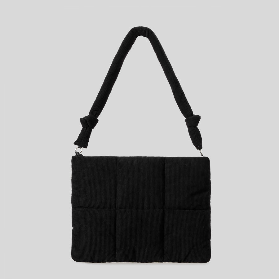 Quilted Soft Tote Bag