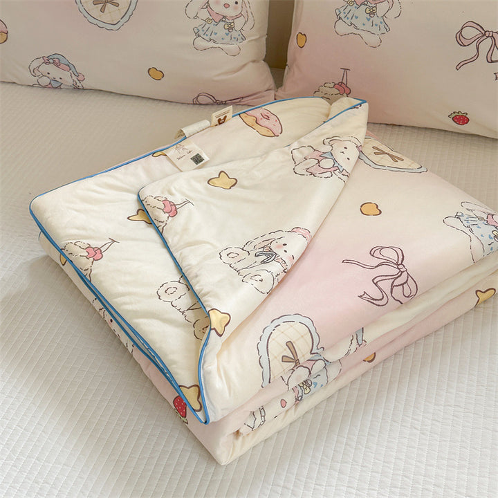 Ladies cuddle blanket with animal motifs Stornfield