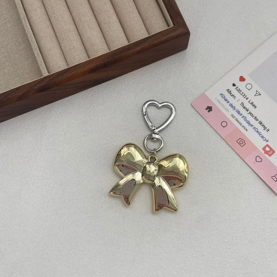 Elegant Bow-Shaped Keychain Stornfield
