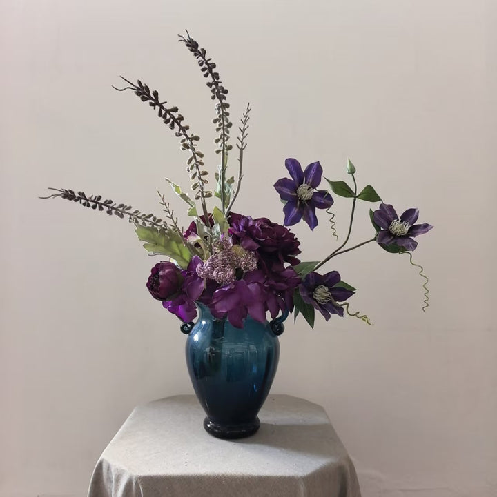 Lifelike Floral Centerpiece Arrangement