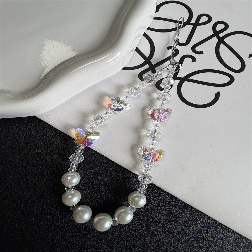 Decorative Butterfly Beaded Eyewear Chain Stornfield