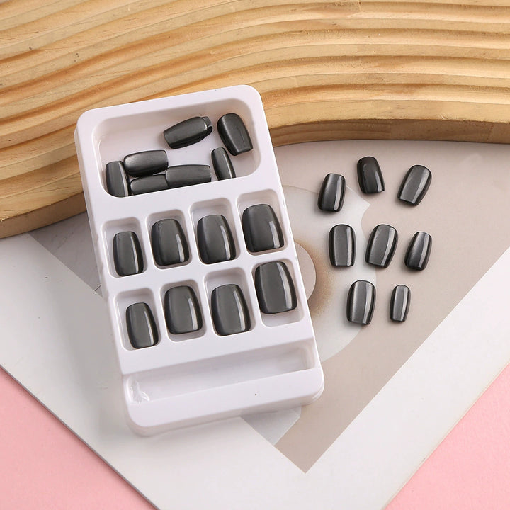 Glossy Stiletto Press-On Nail Enhancements Stornfield