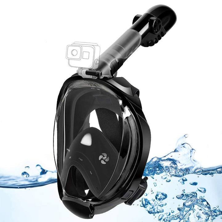 Full Face Snorkel Mask with Innovative Breathing System Stornfield