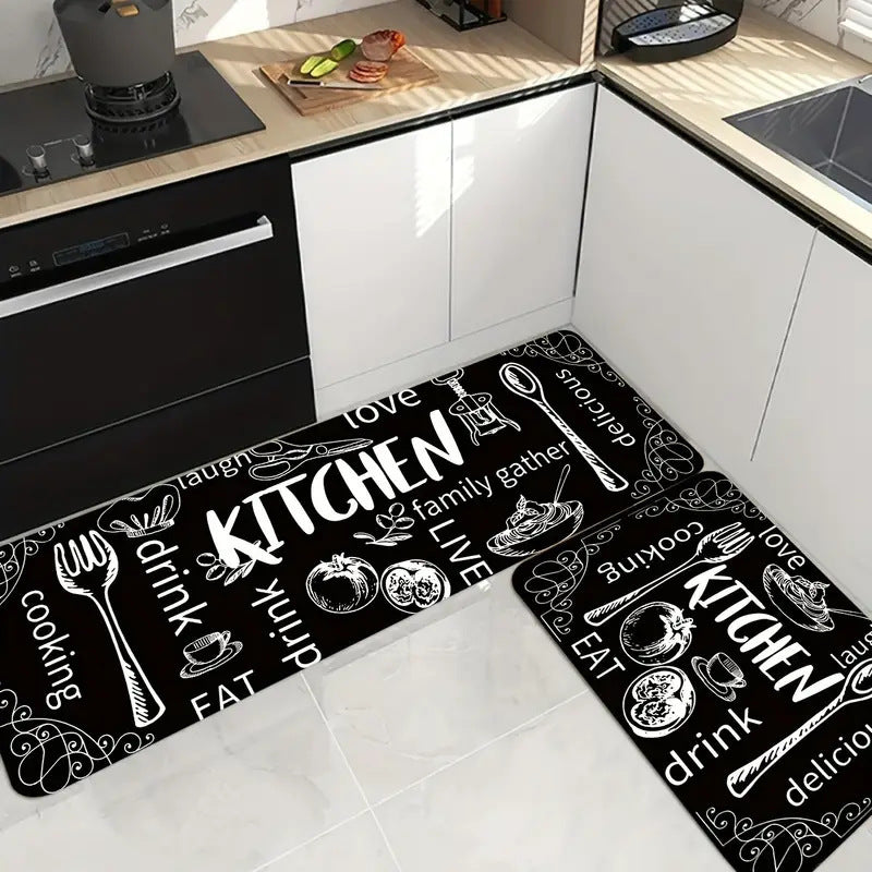 Stylish Kitchen Comfort Mat Set