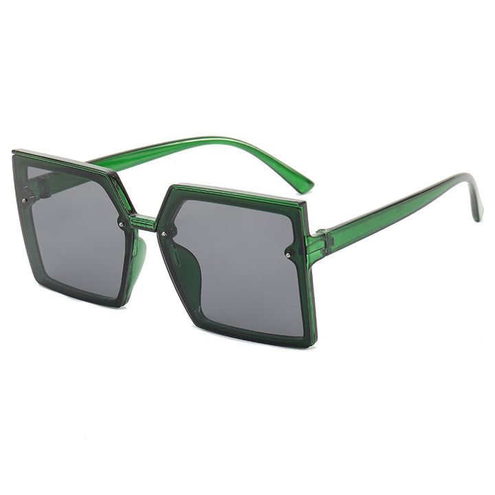 Women's stylish oversized sunglasses with geometric design Stornfield