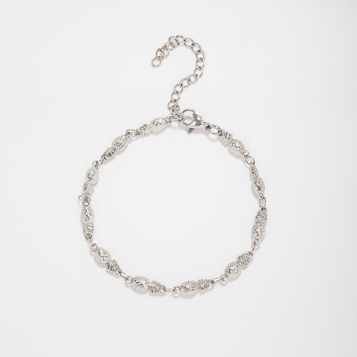 Intricate Textured Chain Bracelet Stornfield