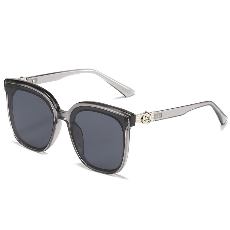 Oversized Square Frame Sunglasses with UV Protection Stornfield
