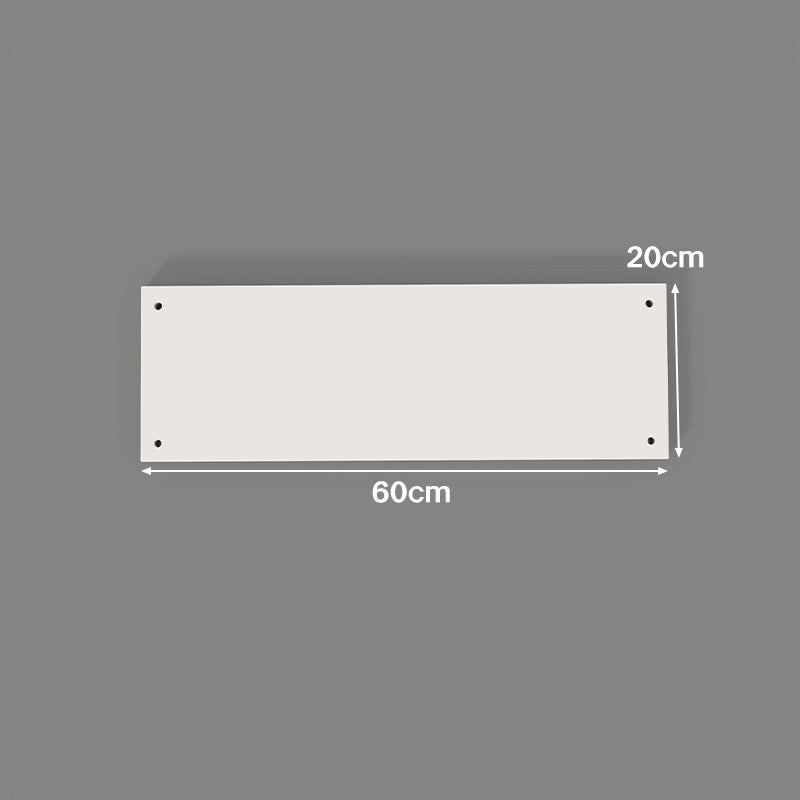 Heavy-Duty Square Mounting Cover Plate with Four Corner Fastener Holes