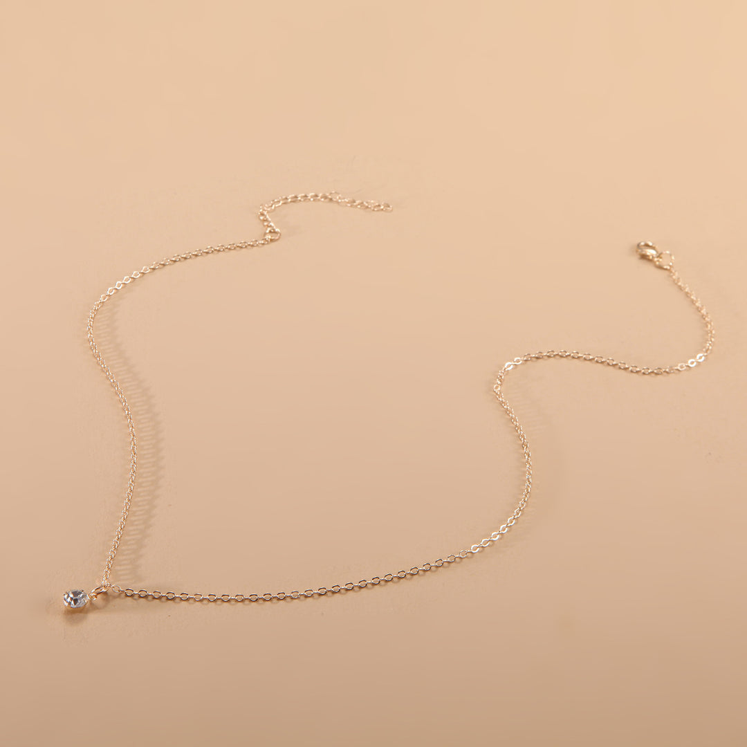 Minimalist Adjustable Chain Necklace Stornfield