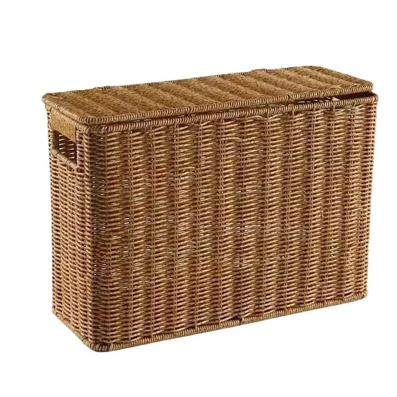 Women Multifunctional Rattan Basket with Lid Stornfield