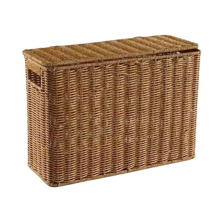Women Multifunctional Rattan Basket with Lid Stornfield