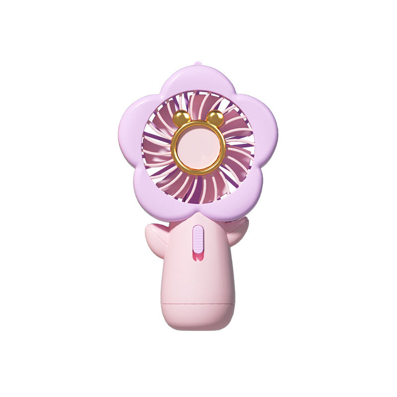 Ladies Portable Flower Fan Stornfield